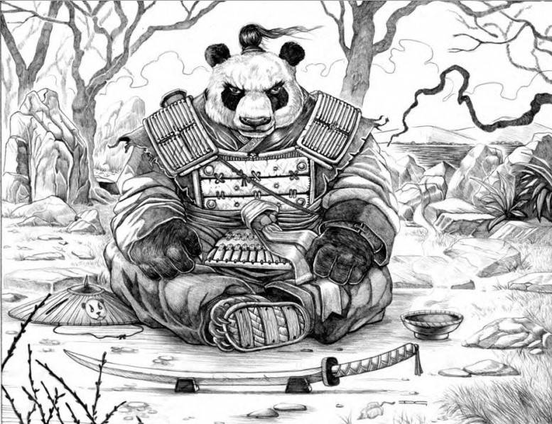 最着名的熊猫人战士莫过於「陈?
