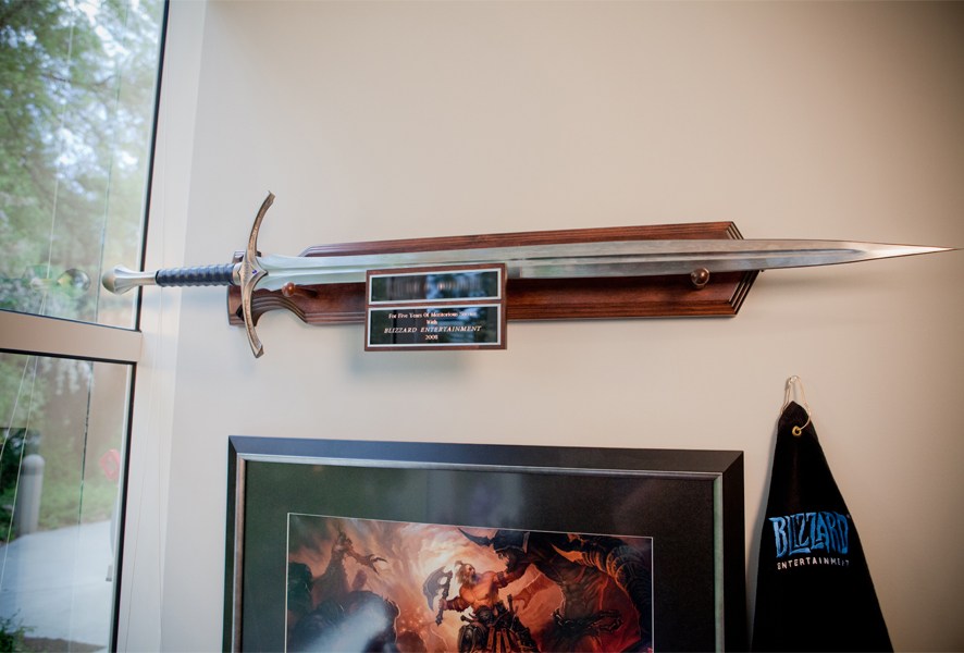 暴雪公司历年荣耀之剑欣赏