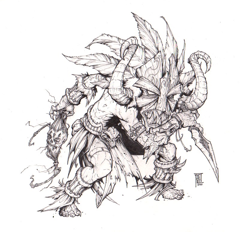 暴雪设计师peet cooper 的暗黑3作品—暗黑破坏神3专区_17173单机