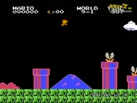 FC超级玛丽原版第九大关演示录像-萧言枫_17