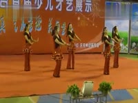 金堆百花广场舞 草原上的月光,演出版-草原上的