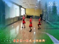 高清片段 石榴花<em>广场舞 哥妹情缘</em> 演示:心静.莫