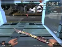 逆战蝮蛇自制:玩刀战巨视频的玩家和走位v蝮蛇播ut主身法图片
