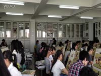 重庆涪高美术专业生于星美艺校色彩课情景-游