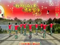 视频片段 火火的中国风 江西鄱阳春英广场舞(背
