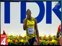 经典视频 2013年莫斯科世锦赛 100米决赛 博尔