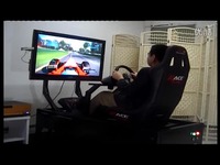 赛车模拟器演示2013F1澳洲赛道-F1模拟器 超