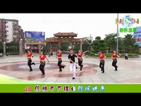 广西廖弟广场舞 你不懂我我不见怪(歌词字幕)-