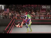 <em>WWE</em> <em>女子</em>摔跤之要害攻击(魔灵和莎尔娜狂虐