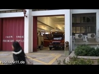街拍香港尖沙咀消防车出警-游戏 视频集锦_17