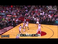 高清片段 保罗乔治生涯最高43分 打垮开拓者 根