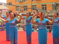 栋老村庆召社新房落成 协会舞蹈-傣乡情歌-傣