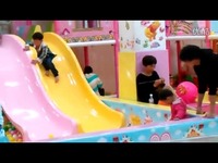 焦点内容 在福泰隆武义滨江店<em>儿童</em>游乐场里织