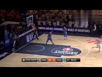 视频集锦 欧洲篮球联赛总决赛 马卡比98-86击