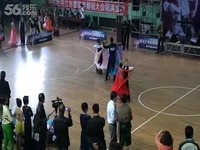 梁雨萌拉丁舞学校徐郑凯文战岩帝摩登舞夺冠-