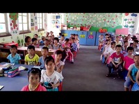 固河镇中心幼儿园大班集体合唱演唱歌曲《游子
