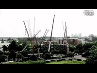 湖南长沙90小时建造15层新方舟宾馆高清-视频