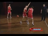 张卫平篮球课堂教学:攻中球假动作-视频 花絮_