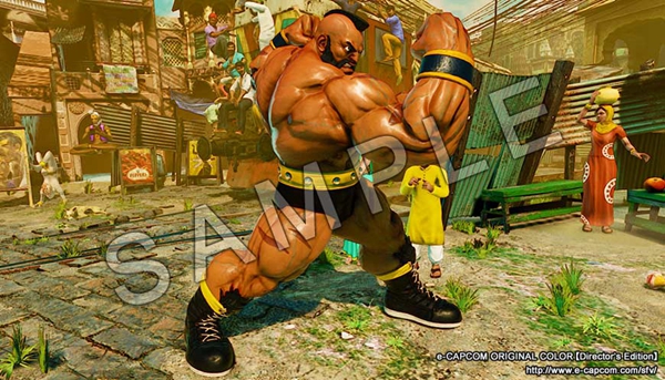 《街霸5》e-capcom限定套装 全角色限定颜色
